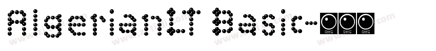 AlgerianLT Basic字体转换